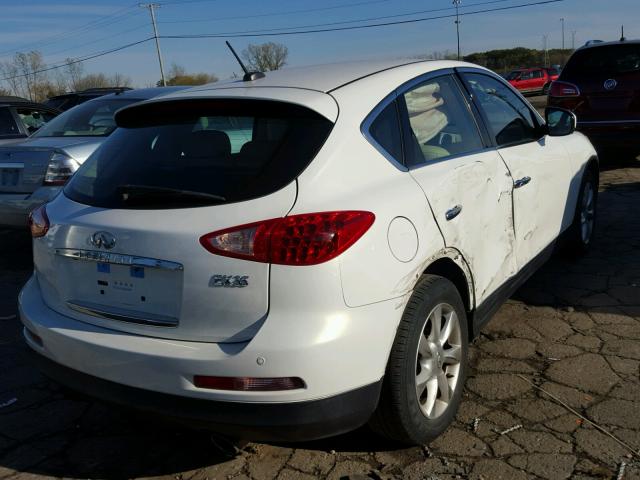 JN1AJ0HR9AM752328 - 2010 INFINITI EX35 BASE WHITE photo 4