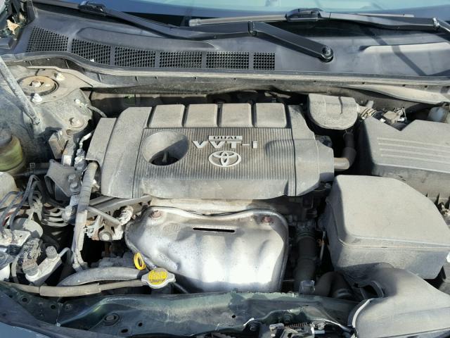 4T4BF3EK8AR016929 - 2010 TOYOTA CAMRY BASE BLACK photo 7