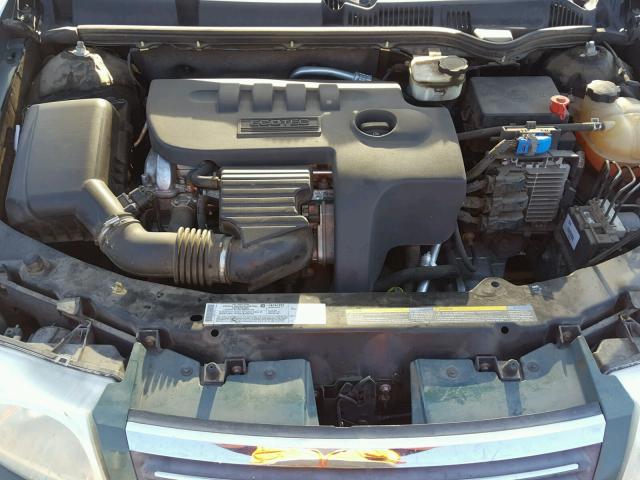 1G8AL58B26Z161091 - 2006 SATURN ION LEVEL GREEN photo 7