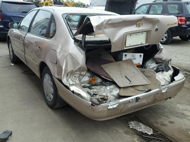 4T1BF12B7TU133651 - 1996 TOYOTA AVALON XL GOLD photo 3