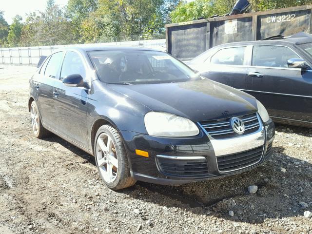 3VWRM71K89M152796 - 2009 VOLKSWAGEN JETTA SE BLACK photo 1