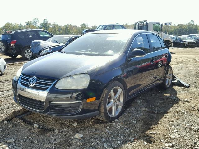 3VWRM71K89M152796 - 2009 VOLKSWAGEN JETTA SE BLACK photo 2