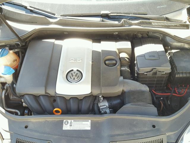 3VWRM71K89M152796 - 2009 VOLKSWAGEN JETTA SE BLACK photo 7