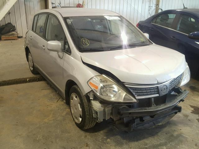 3N1BC13E17L414482 - 2007 NISSAN VERSA SILVER photo 1