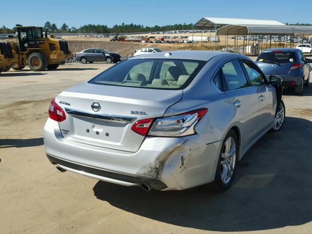 1N4BL3AP5GC117097 - 2016 NISSAN ALTIMA 3.5 SILVER photo 4