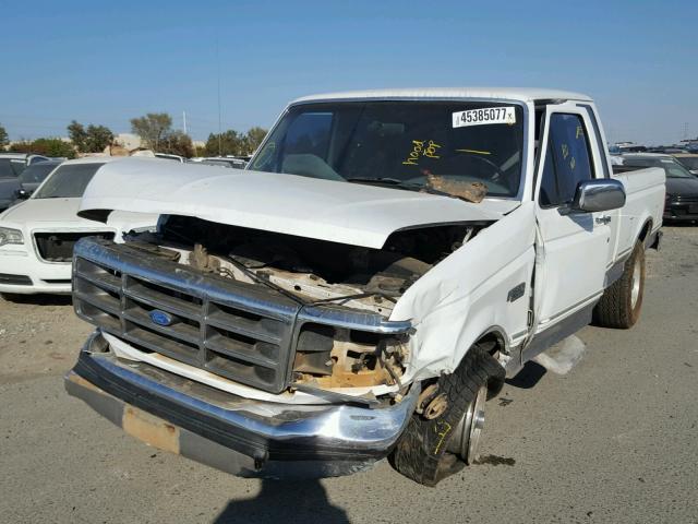 1FTEX14N6RKB24112 - 1994 FORD F150 WHITE photo 2