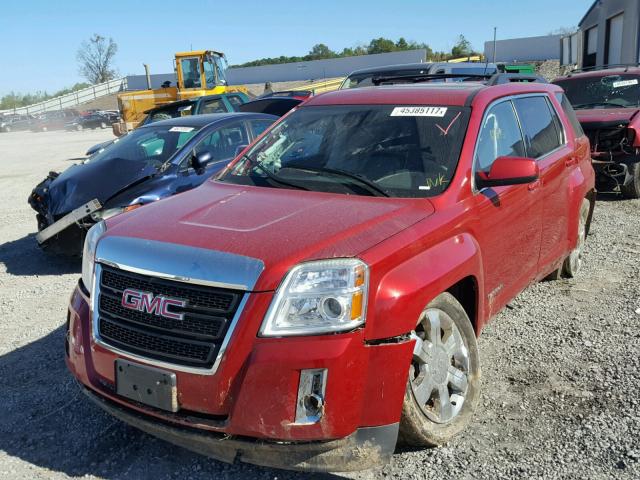 2GKFLVE3XD6349041 - 2013 GMC TERRAIN SL RED photo 2