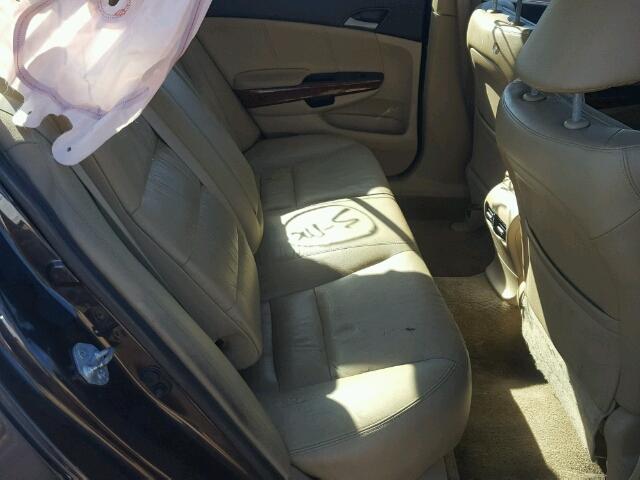 1HGCP3F87BA005489 - 2011 HONDA ACCORD EXL BROWN photo 6