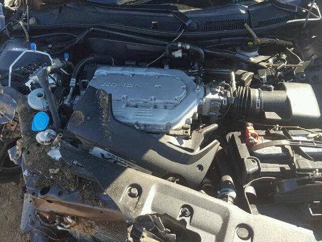 1HGCP3F87BA005489 - 2011 HONDA ACCORD EXL BROWN photo 7