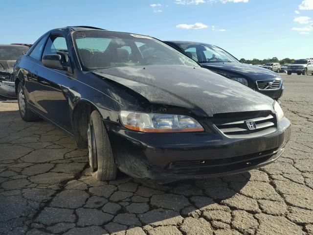 1HGCG3274YA026998 - 2000 HONDA ACCORD EX BLACK photo 1