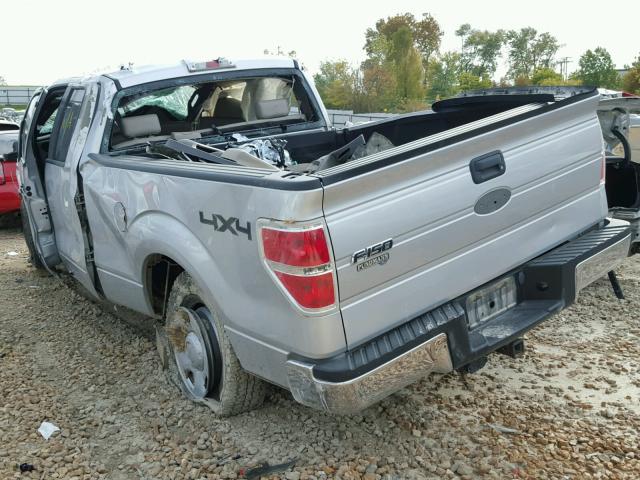 1FTPX14V49FA14936 - 2009 FORD F150 SUPER SILVER photo 3