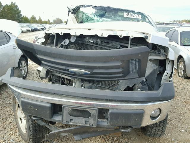 1FTPX14V49FA14936 - 2009 FORD F150 SUPER SILVER photo 7