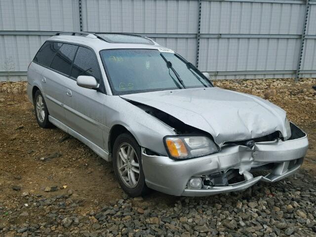 4S3BH646235302061 - 2003 SUBARU LEGACY GT SILVER photo 1