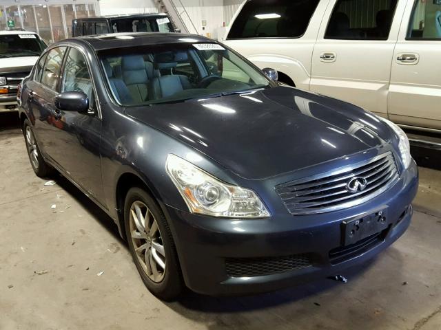 JNKBV61FX8M262319 - 2008 INFINITI G35 GRAY photo 1