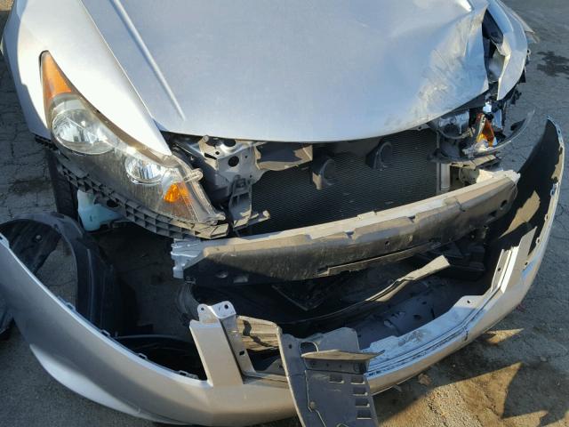 1HGCP2F3XAA052982 - 2010 HONDA ACCORD SILVER photo 9