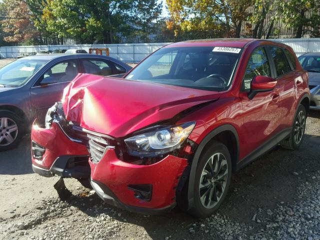 JM3KE4DY4G0723966 - 2016 MAZDA CX-5 GT RED photo 2