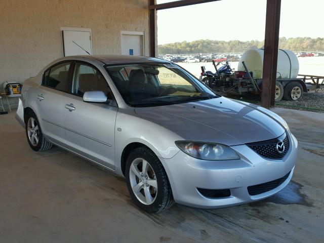 JM1BK12F151306068 - 2005 MAZDA 3 I GRAY photo 1