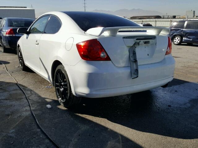 JTKDE167270147288 - 2007 TOYOTA SCION TC 白色 照片 3