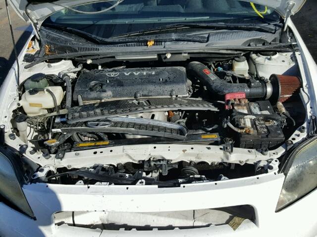 JTKDE167270147288 - 2007 TOYOTA SCION TC 白色 照片 7