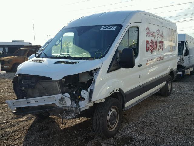 1FTYR2CMXHKA05502 - 2017 FORD TRANSIT T- WHITE photo 2