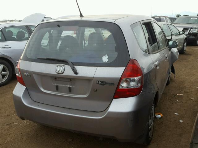 JHMGD38417S054402 - 2007 HONDA FIT CHARCOAL photo 4