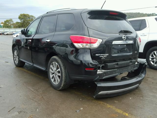 5N1AR2MN9EC733158 - 2014 NISSAN PATHFINDER BLACK photo 3