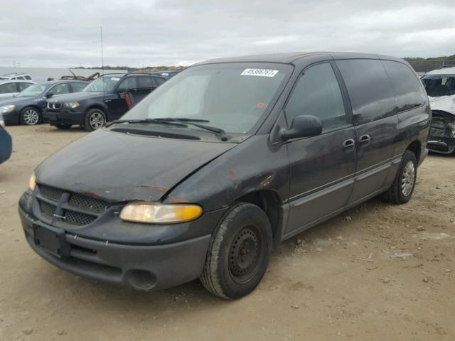 1B4GP54GXXB506686 - 1999 DODGE GRAND CARA GRAY photo 2