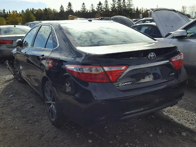 4T1BF1FK7FU892492 - 2015 TOYOTA CAMRY LE შავი ფოტო 3