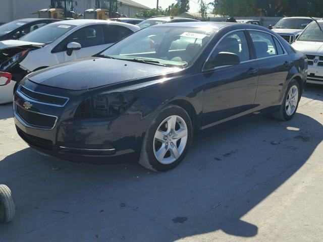 1G1ZG57B99F246362 - 2009 CHEVROLET MALIBU LS Mavi foto 2