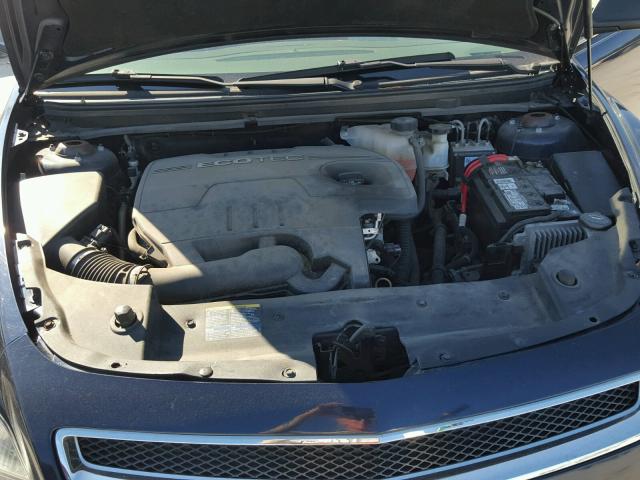 1G1ZG57B99F246362 - 2009 CHEVROLET MALIBU LS Mavi foto 7