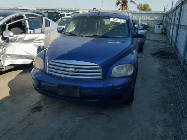 3GNDA23P66S510459 - 2006 CHEVROLET HHR LT BLUE photo 2