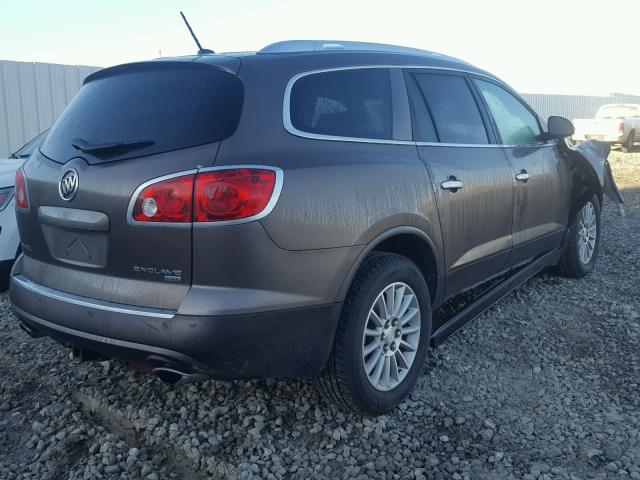 5GAER23D39J205164 - 2009 BUICK ENCLAVE CX GRAY photo 4