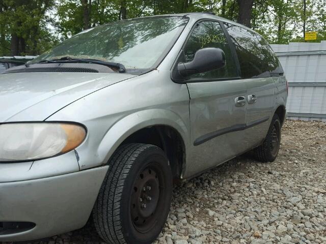 1C4GJ45393B115680 - 2003 CHRYSLER VOYAGER LX SILVER photo 9