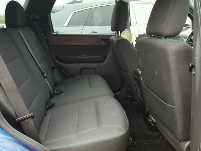 1FMCU9D7XBKC50703 - 2011 FORD ESCAPE BLUE photo 6