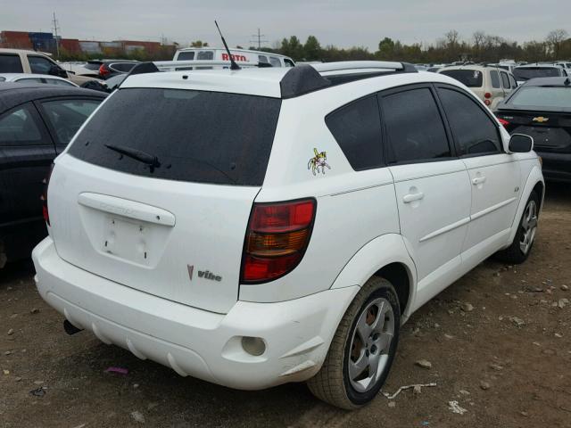 5Y2SL63895Z471264 - 2005 PONTIAC VIBE WHITE photo 4