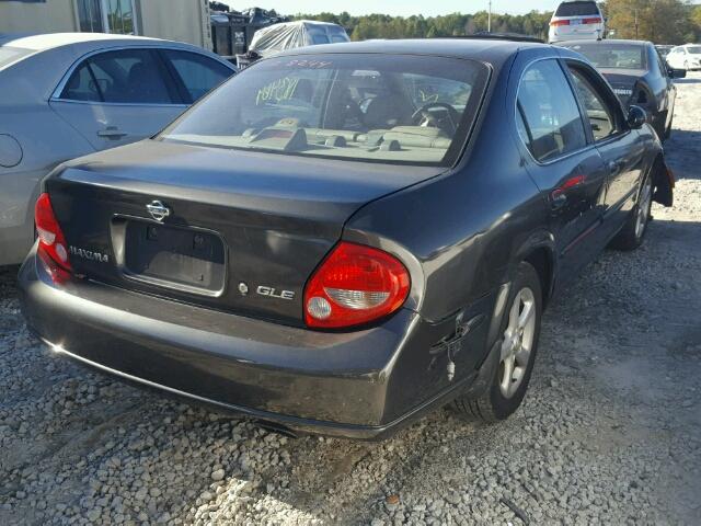 JN1CA31D9YT558391 - 2000 NISSAN MAXIMA GRAY photo 4