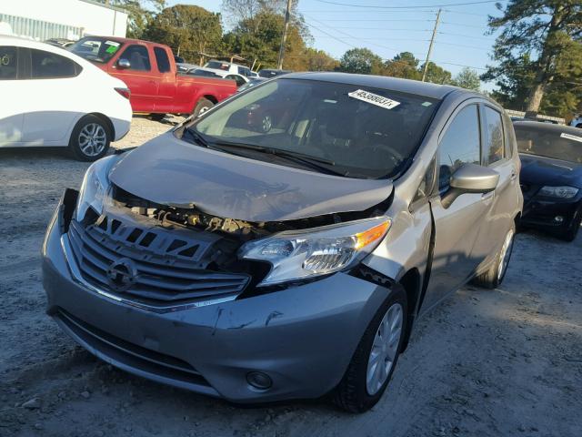 3N1CE2CPXFL358904 - 2015 NISSAN VERSA NOTE SILVER photo 2