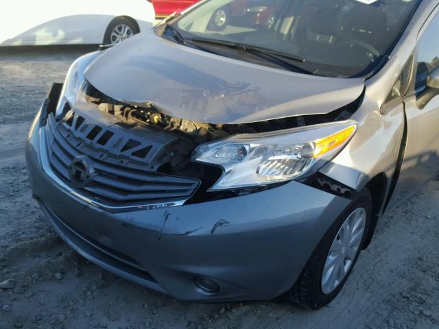 3N1CE2CPXFL358904 - 2015 NISSAN VERSA NOTE SILVER photo 9