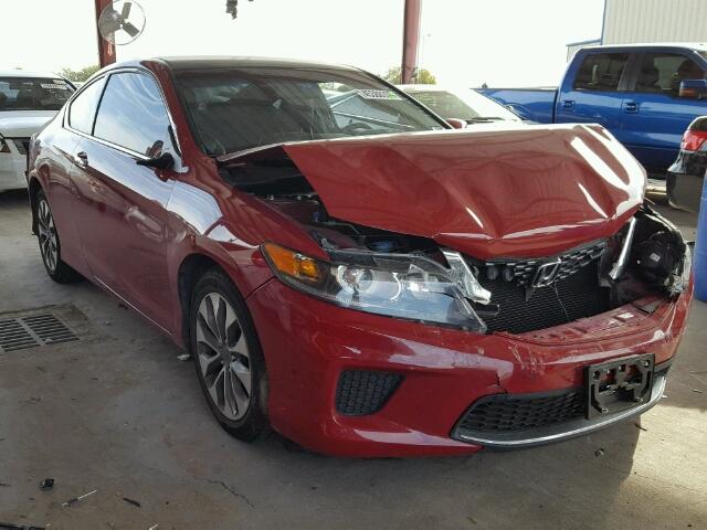 1HGCT1B38DA010469 - 2013 HONDA ACCORD LX- RED photo 1