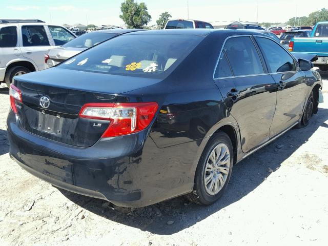 4T1BF1FK9CU094524 - 2012 TOYOTA CAMRY BASE BLACK photo 4