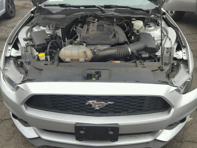 1FA6P8TH0G5328009 - 2016 FORD MUSTANG SILVER photo 7