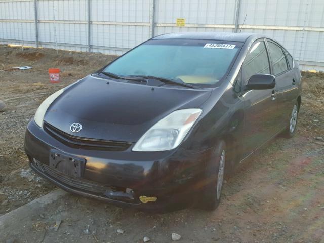 JTDKB20U453024440 - 2005 TOYOTA PRIUS BLACK photo 2