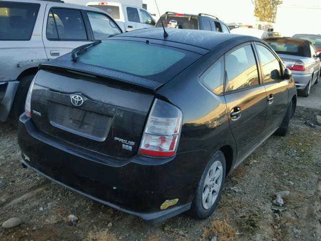 JTDKB20U453024440 - 2005 TOYOTA PRIUS BLACK photo 4