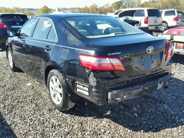 4T1BE46K79U404229 - 2009 TOYOTA CAMRY BASE BLACK photo 3