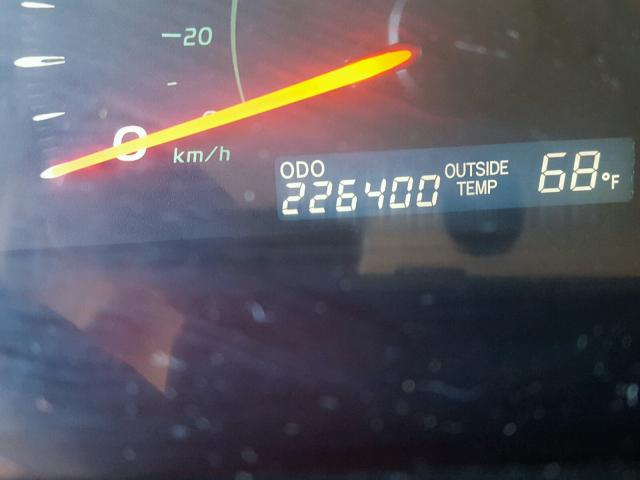 4T1BE46K79U404229 - 2009 TOYOTA CAMRY BASE BLACK photo 8