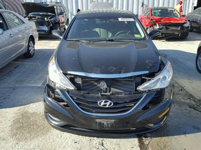 5NPEB4AC6BH247710 - 2011 HYUNDAI SONATA GLS BLACK photo 9