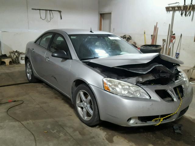 1G2ZG57B784148940 - 2008 PONTIAC G6 BASE SILVER photo 1