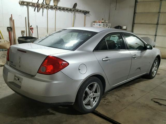 1G2ZG57B784148940 - 2008 PONTIAC G6 BASE SILVER photo 4