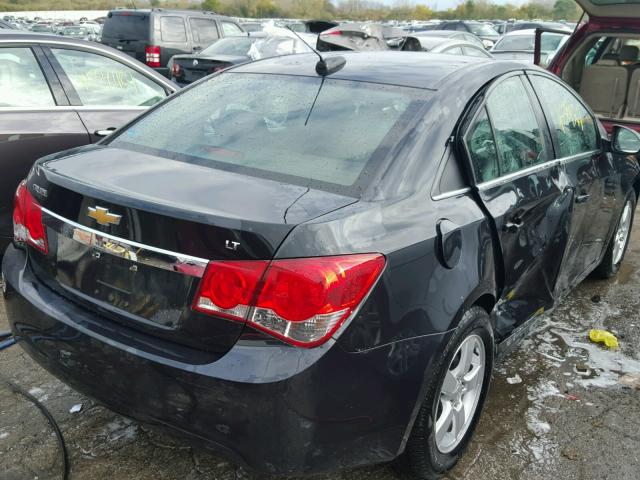 1G1PC5SB1F7101882 - 2015 CHEVROLET CRUZE LT BLACK photo 4