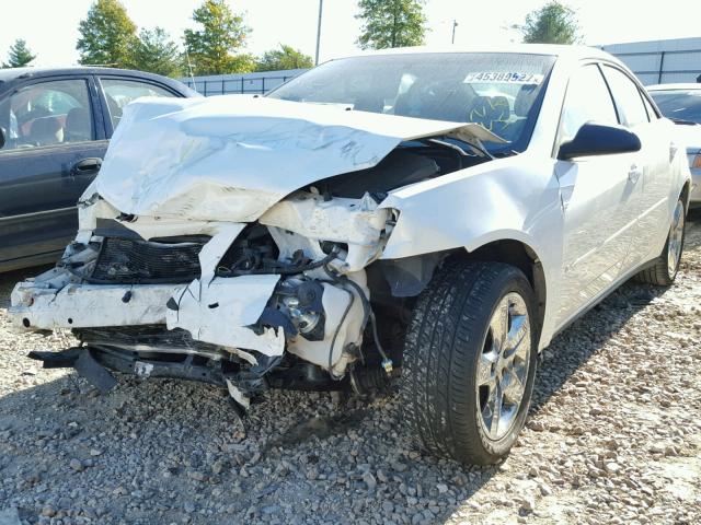 1G2ZG58B774166643 - 2007 PONTIAC G6 BASE WHITE photo 2